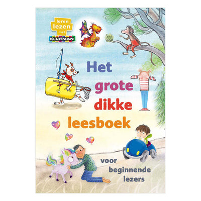 Editeur Kluitman le grand livre de lecture épais pour les lecteurs débutants - avi-start, m3 et e3