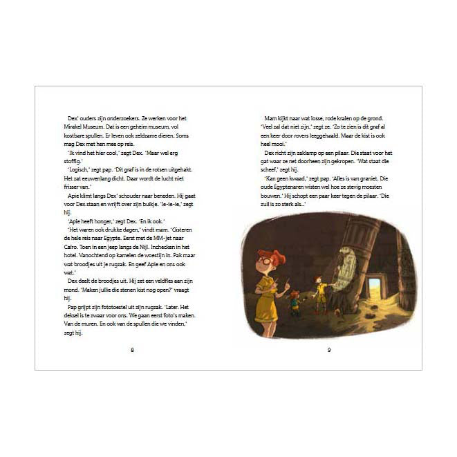 Uitgeverij Kluitman Dex Daring - L'Œil de Ra - Avi E4