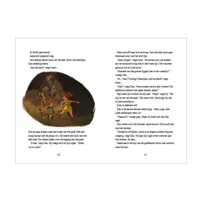 Uitgeverij Kluitman Dex Daring - L'Œil de Ra - Avi E4