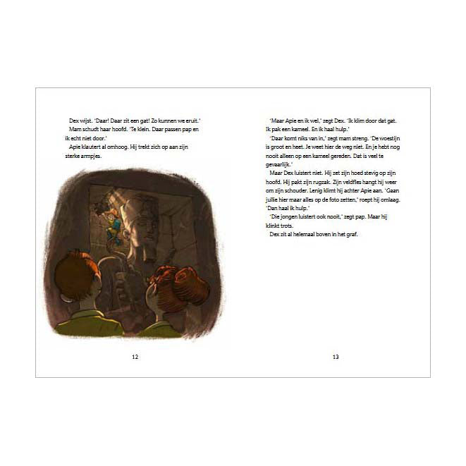 Uitgeverij Kluitman Dex Daring - L'Œil de Ra - Avi E4
