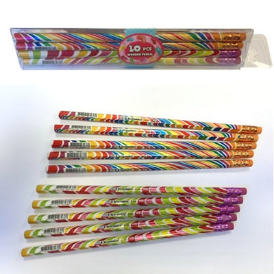 Simplement pour les enfants simplement pour un crayon HB avec de la gomme 10 pièces