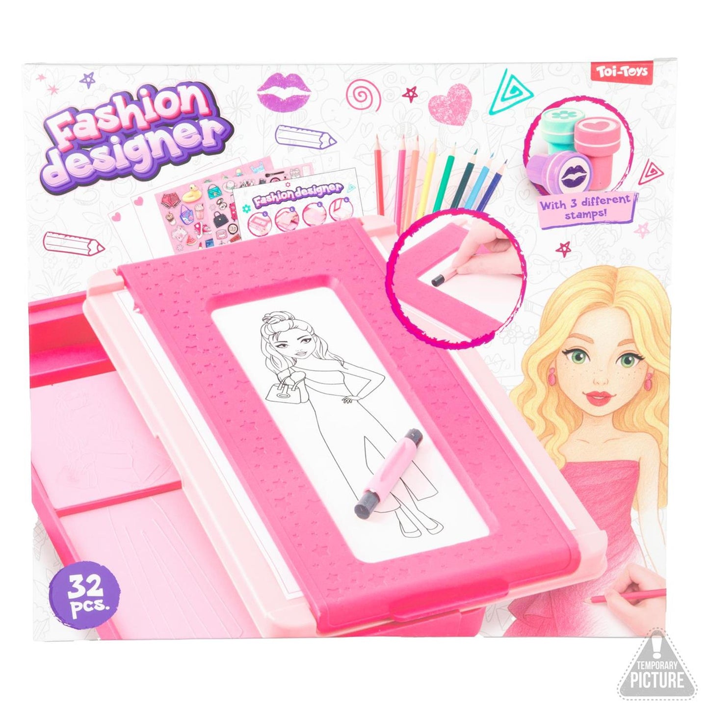 Ensemble de créateur de mode stationnaire Toi-toys