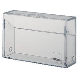 Boîte pour cartes de visite Sigel VA110 transparente