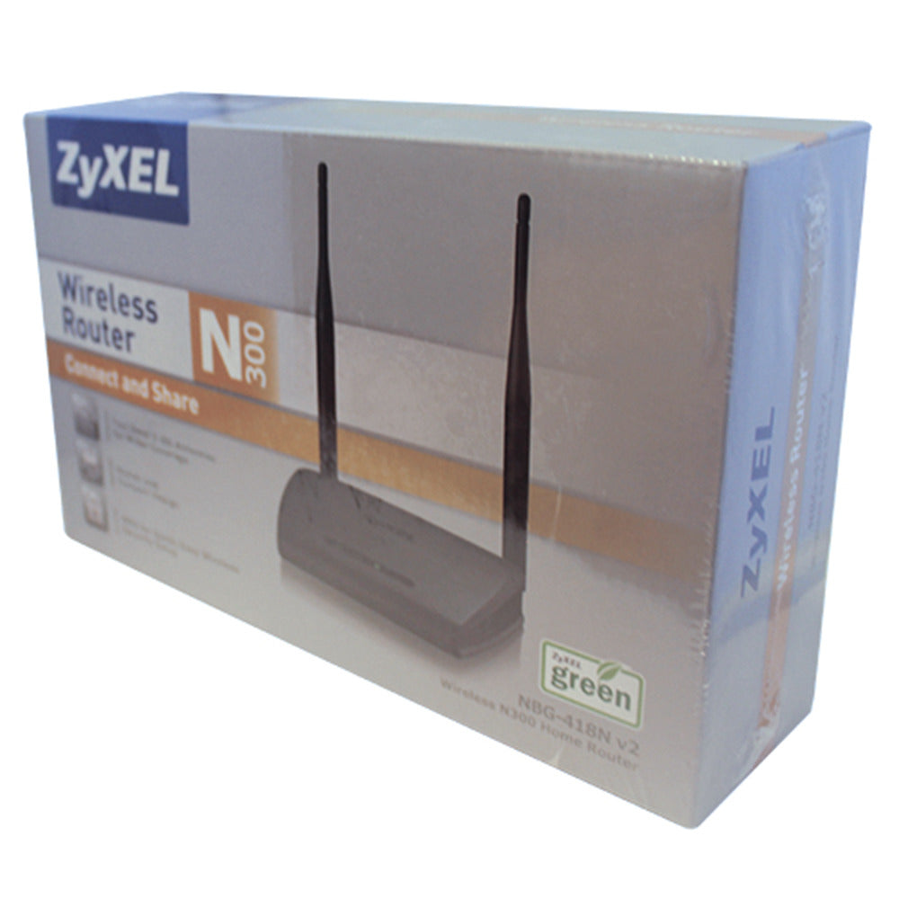 Zyxel Zyxel NBG418N V2 Router sans fil 300 Mbps noir