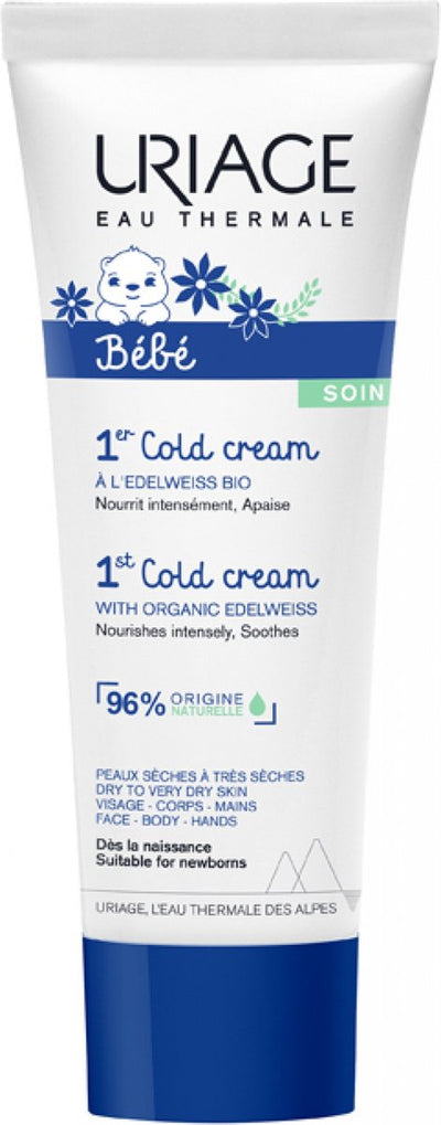 Uriage bébé 1er crème froide 75 millilitres