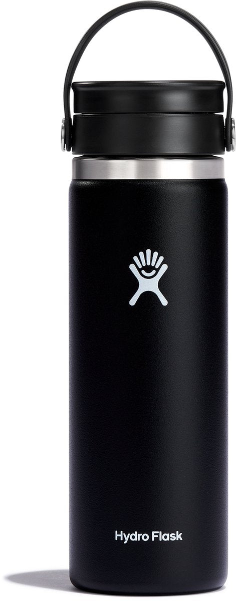 Gourde Hydro Flask Wide Flex Sip (590 ml) - noir