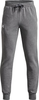 Under Armour UA Rival Fleece Joggers-Gris Pantalon de sport pour garçons - Castlerock Light Heather - Blanc