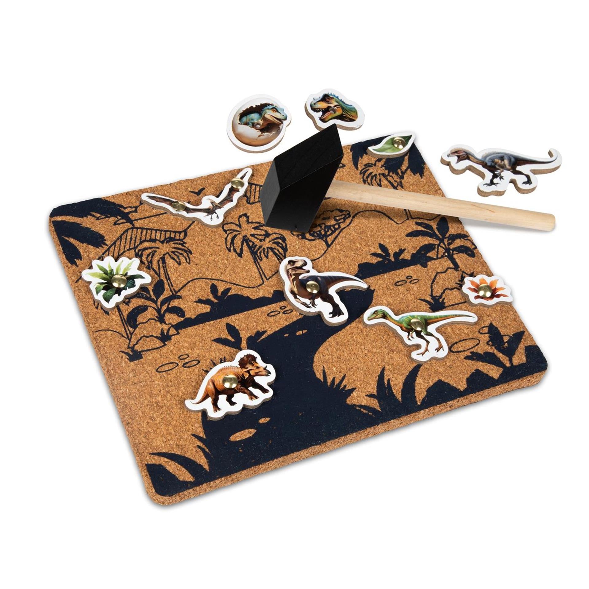 Toi-toys jeu de marteau dino animaux sauvages