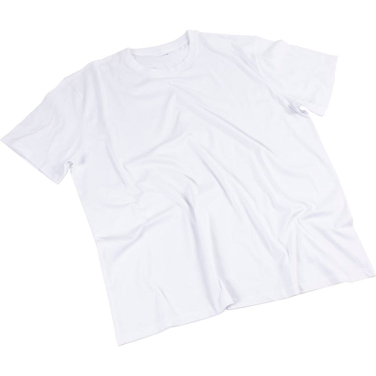 T-shirts Creativ Company, l: 60 cm, taille xx-large, col rond, 145 g, blanc, 1 pièce