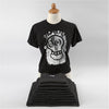 T-shirts Creativ Company, L: 32 cm, taille 3-4 ans, col rond, 145 g, noir, 1 pièce