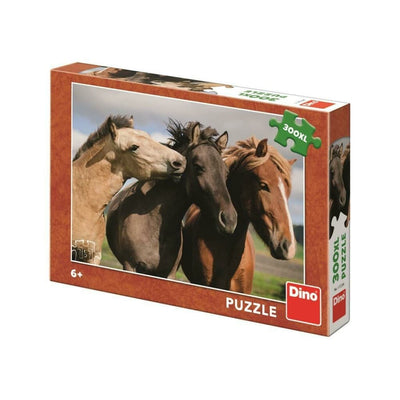 Puzzle 3 beaux chevaux 300 xl pièces