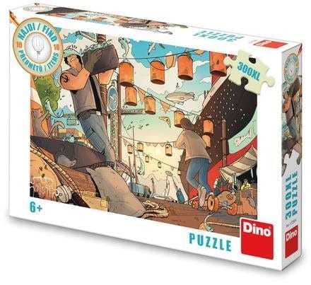 Puzzle d'un port de pêche 300 pièces