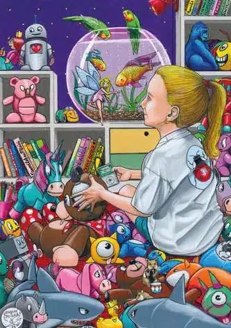 Puzzle de Girl in Nursery 300 XL Pieces