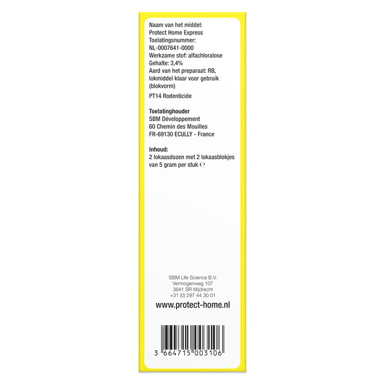 Pro-tect 1066307 - remède express pour souris 2 pièces | 2 pièces