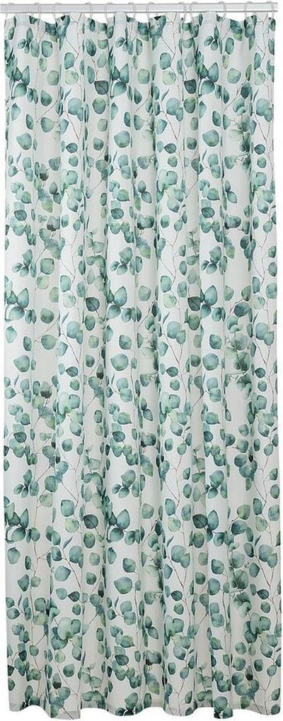 Rideau de douche Sealskin ayra 180x200 cm - polyester - vert blanc