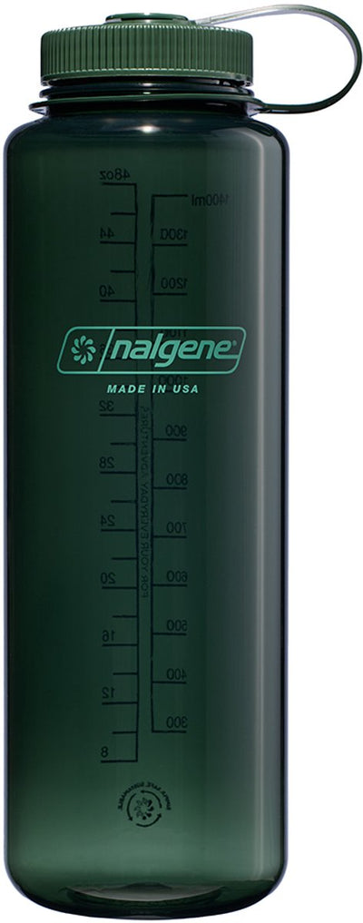 Nalgene - bouteille à large goulot - gourde - bouteille d'eau - étanche - 1500 ml - sans bpa - sustain - jade