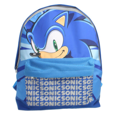 Sonic sac à dos bleu