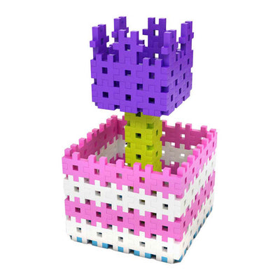 Blocs de construction Meli Basic roses, 300 pcs.