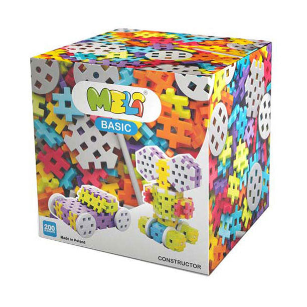 Blocs de construction de base Meli, 200 pcs.