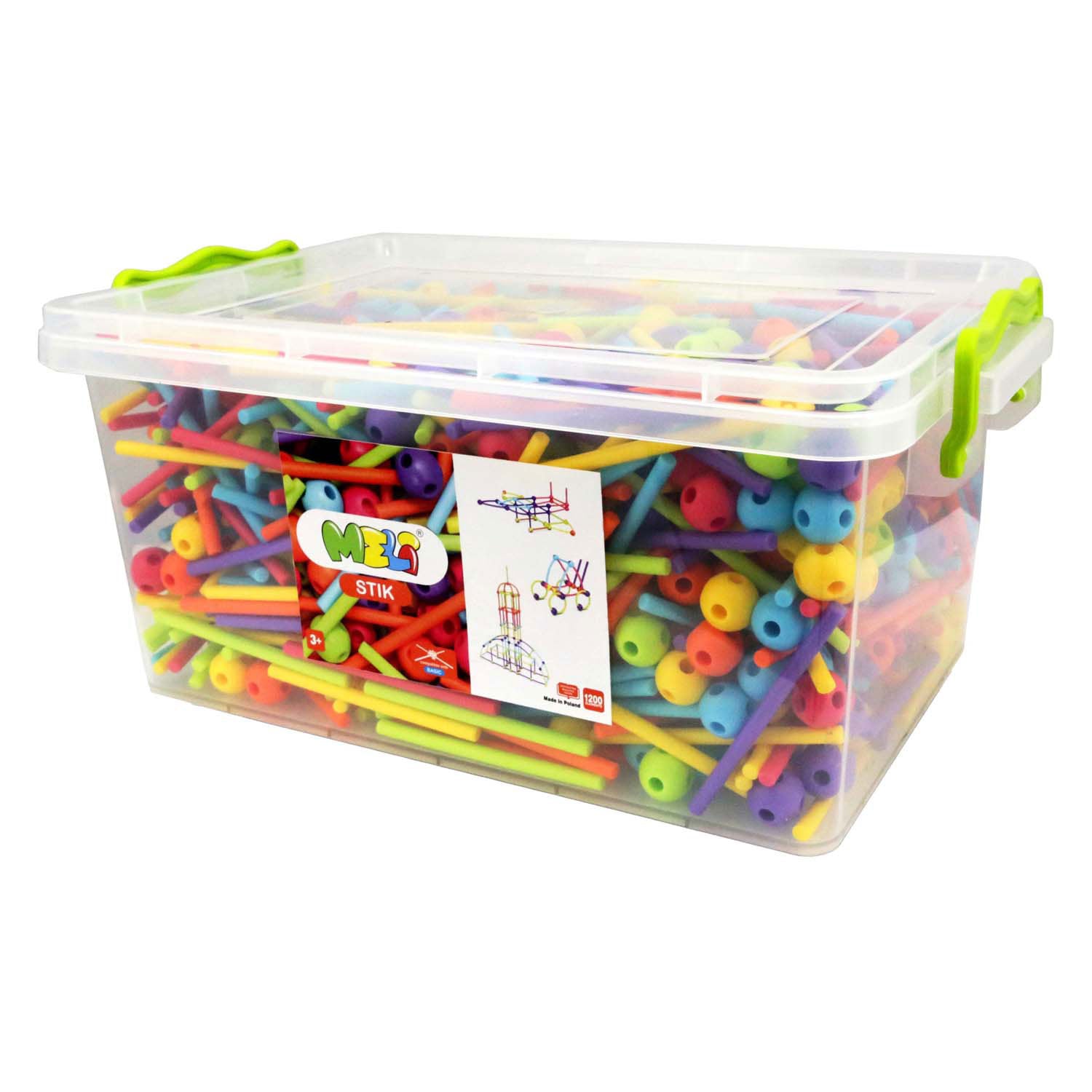 Jeu de construction Meli Stitch, 1200 pièces.