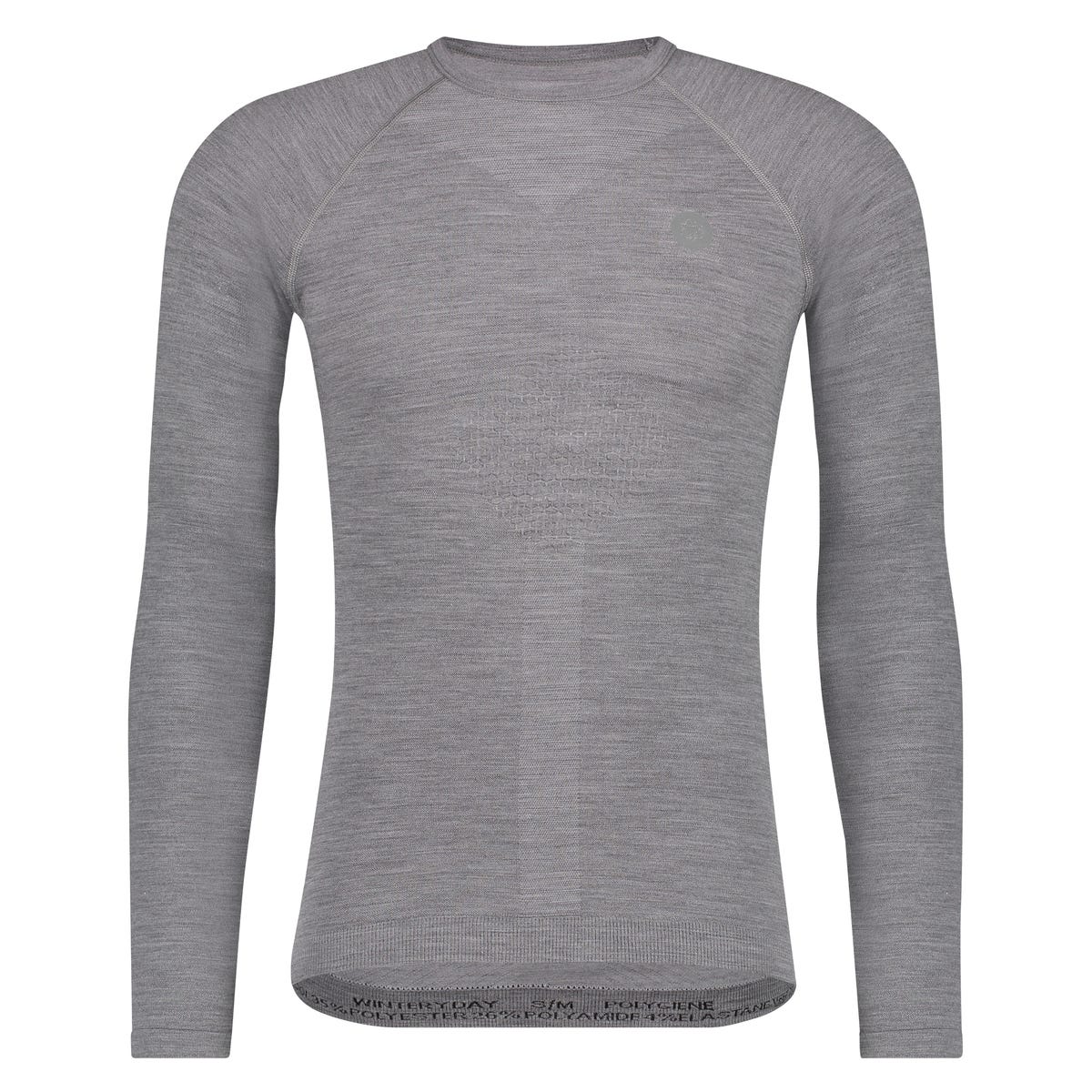 Chemise thermique à manches longues en mérinos