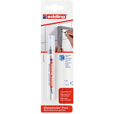 Stylo de menuisier Edding 488501 noir 0,7 - 1 mm