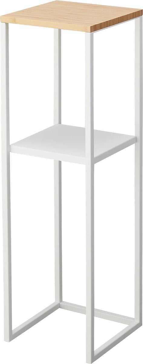 Armoire ouverte Yamazaki - 2 niveaux - tour - blanc