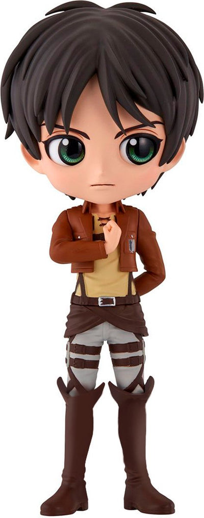 Bandai banpresto attaque sur titan - figurine q posket - eren yeager ver.a