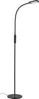 Télécommande de bureau Briloner - Lampadaire LED - Lampe sur pied noire - dimmable - CCT - avec télécommande - 140m