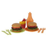 Jipy jeu de hamburger en bioplastique 25 pièces