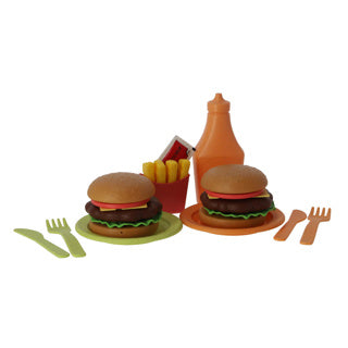 Jipy jeu de hamburger en bioplastique 25 pièces