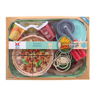 Pizza en jeu alimentaire