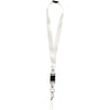 Lanyard Creativ company, l: 53 cm, l: 2 cm, blanc, 5 pièces 1 boîte
