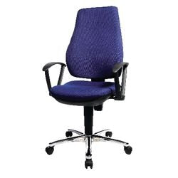 Chaise de bureau power star profi topstar bleu