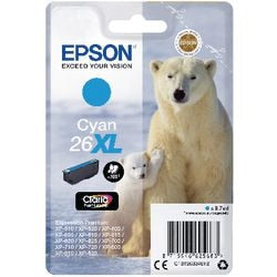 Cartouche d'encre cyan Epson 26xl