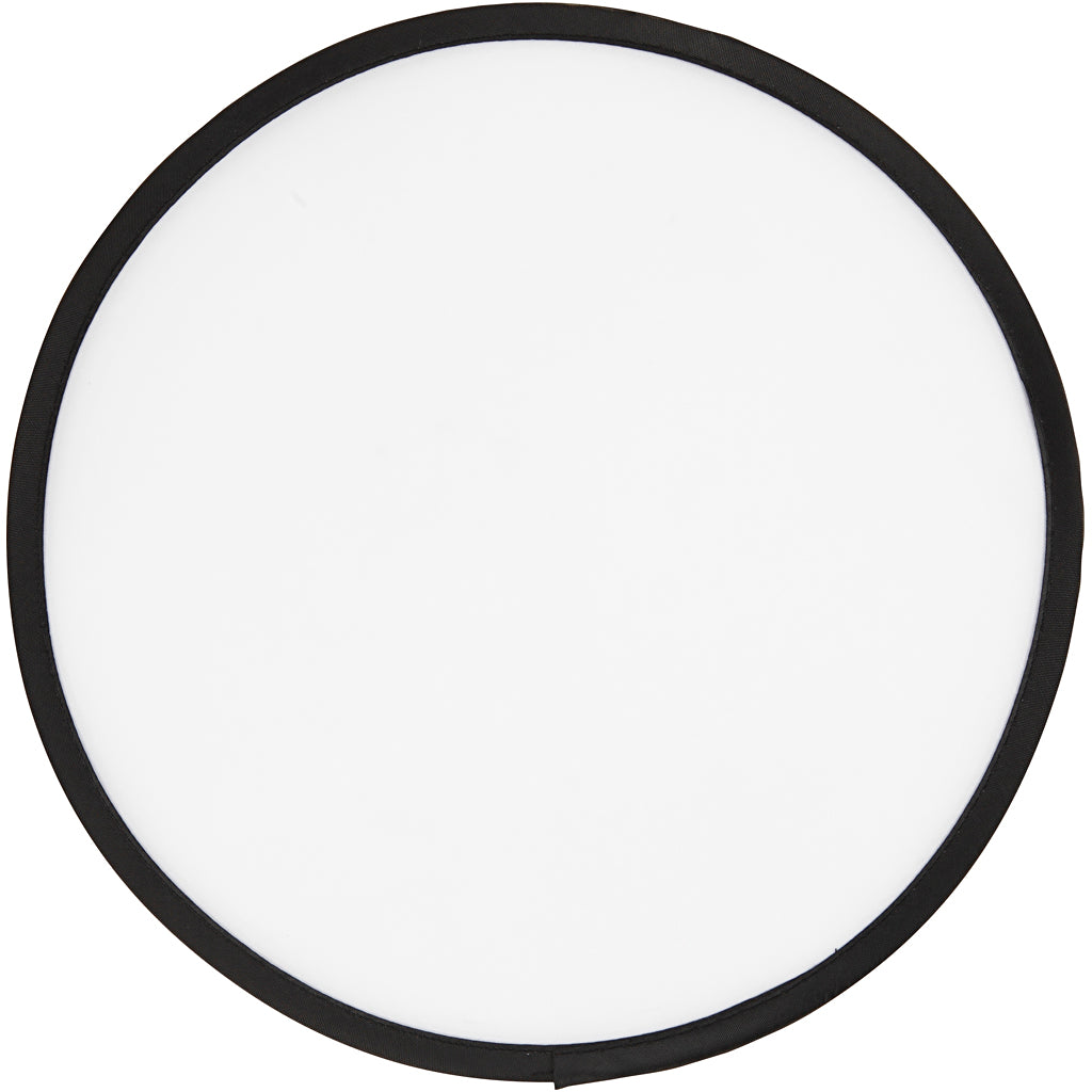 Frisbee Creativ company, d 25 cm, blanc, 1 pièce