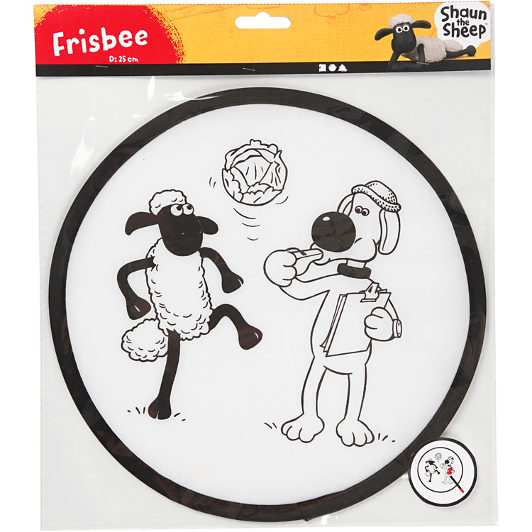 Shaun le frisbee mouton, d 25 cm, 1 pièce