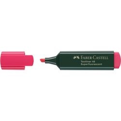 Marqueur de texte faber-castell 48 rouge 1-5mm