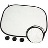 Creativ company pare-soleil voiture, h : 35 cm, l : 44 cm, 2 pièces 1 boîte