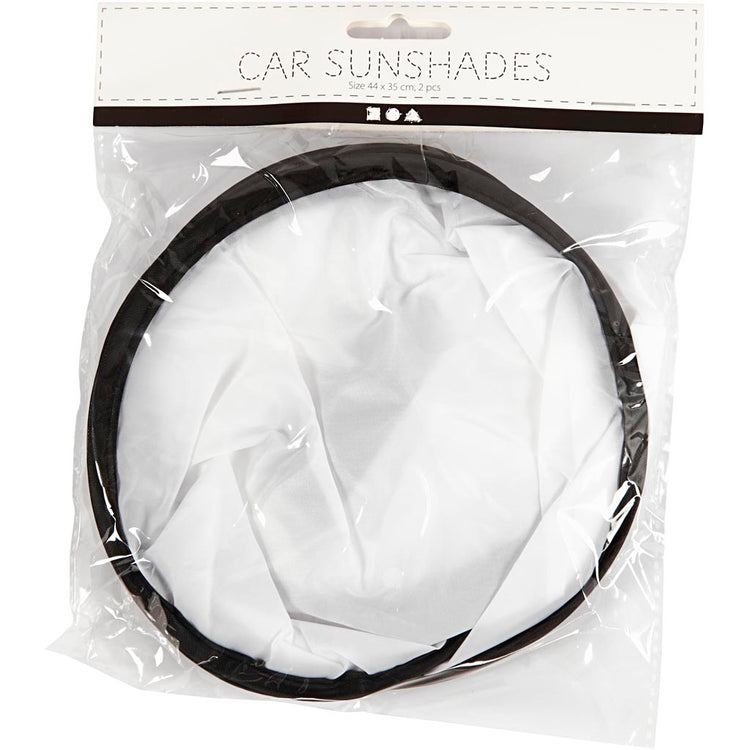 Creativ company pare-soleil voiture, h : 35 cm, l : 44 cm, 2 pièces 1 boîte