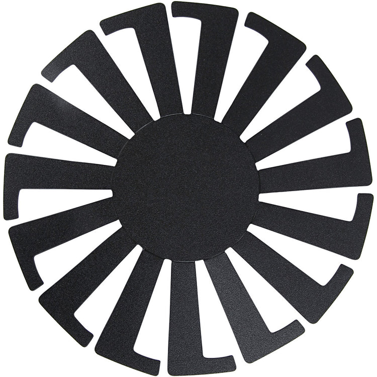 Gabarit de tressage de paniers Creativ company, h: 6 cm, d 8 cm, noir, 10 pièces 1 boîte