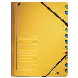 Dossier de tri leitz carton jaune A4