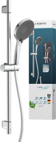Ensemble de barre de douche Schütte Capri - 3 positions - chromé