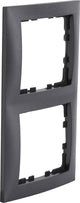 Cadre de recouvrement Berker s1 - 2 voies - anthracite