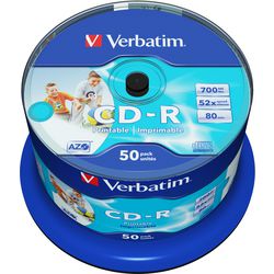 CD-R de verbatim 700 Mb