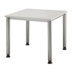 Marteau de bureau Bach hs08 5 a gris 800 mm x 800 mm x 760 mm