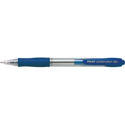 Stylo bille pilot super grip encre bleue à base d'huile