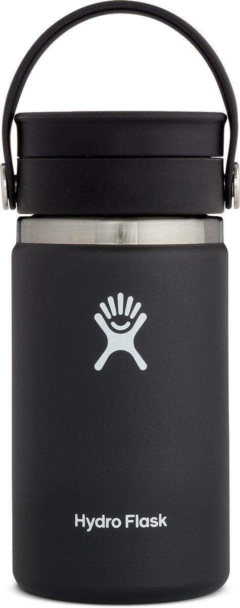 Tasse à café avec couvercle flexible large Hydro Flask (354 ml) - noir