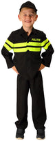 Rubies Rubie's costume policier garçons noir vert fluo taille 164