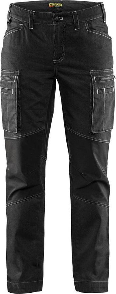 Blåkläder blaklader pantalon de travail de service dames stretch 7159-1142 - femme - noir - 40